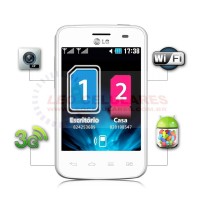 SMARTPHONE LG OPTIMUS L3 II DUAL E435 BRANCO DESBLOQUEADO NOVO NACIONAL 